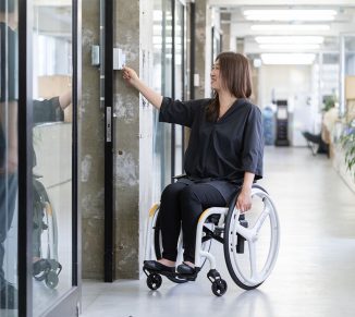 Quantum Wheeliy Power Drive Wheelchair to Support Active Wheelchair Users to Become More Independent