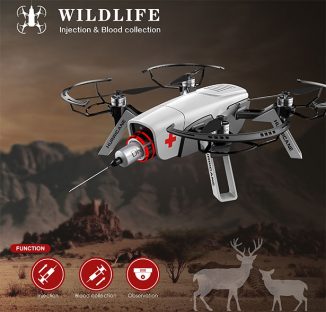 WildLife Drone Is Specially Designed to Rescue Injured Wild Animals