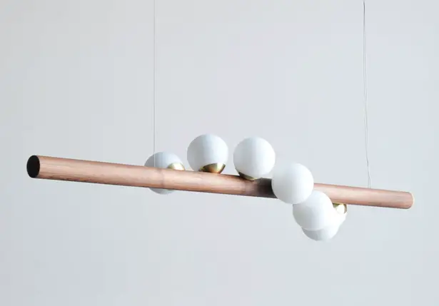 Willow Pendant Caterpillar Crawl Light by Hollis + Morris