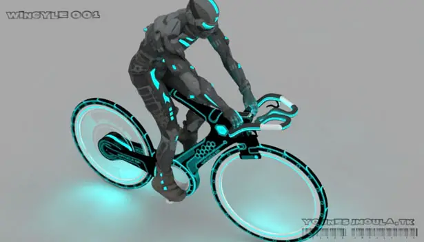 Wincycle001 Futuristic Bike by Younes Jmoula