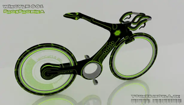 Wincycle001 Futuristic Bike by Younes Jmoula