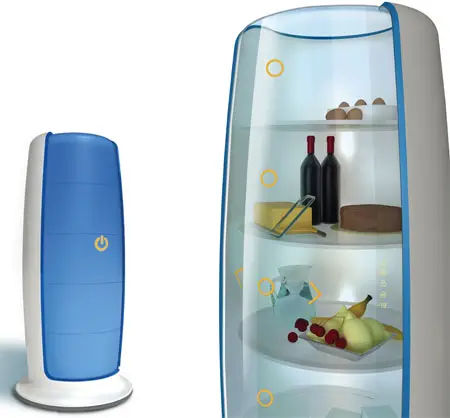 Window Refrigerator : See What’s Inside Without Open Your Fridge