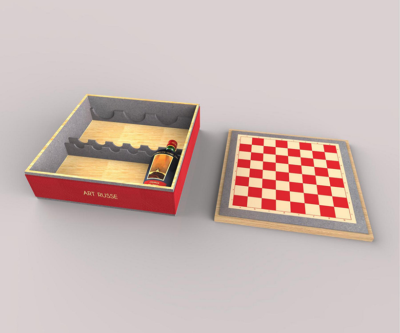 Wine and Chess Case by Andrei Filatov