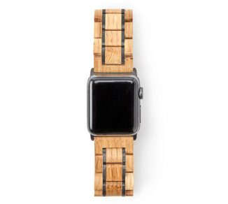 Cool Wine Barrel Strap for Apple Watch For a Natural Charm