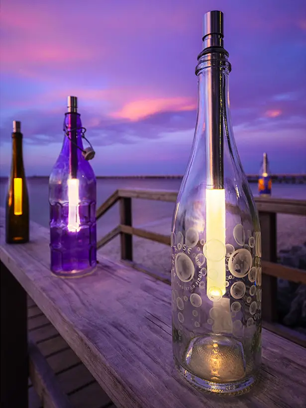 The Wine Bottle Light