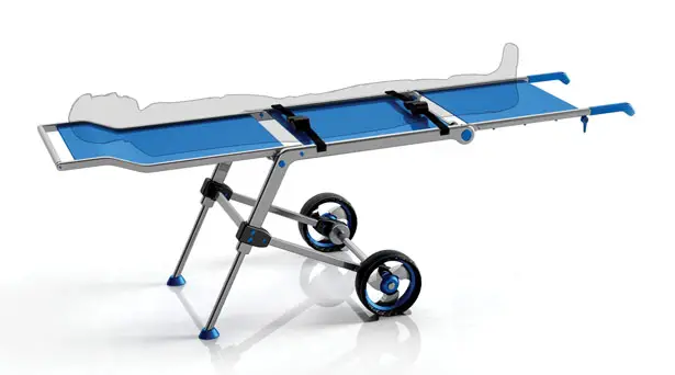 Wish Folding Stretcher Only Needs One Person to Carry Tuvie Design