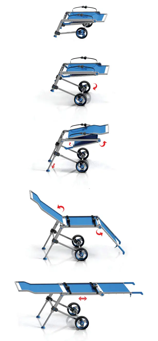 Wish Folding Stretcher by Wang Jizhe