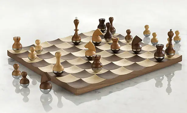 Umbra Wobble Chess Set by Adin Mumma