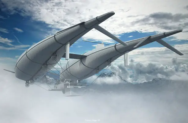 Wolke7 Future Flying House by Timon Sager