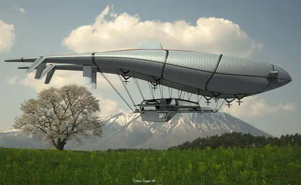 Wolke7 Future Flying House by Timon Sager