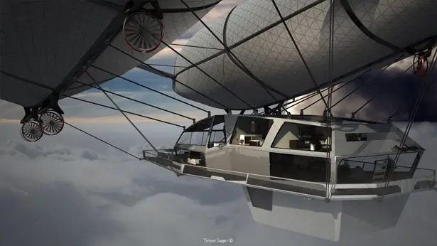 Wolke7 Future Flying House by Timon Sager