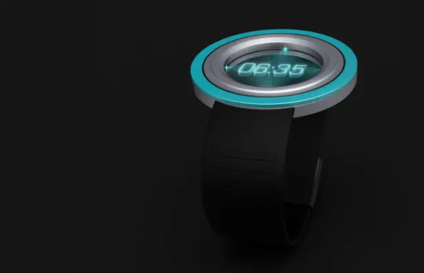 Wolo Holographic Watch by Anurag Sarda