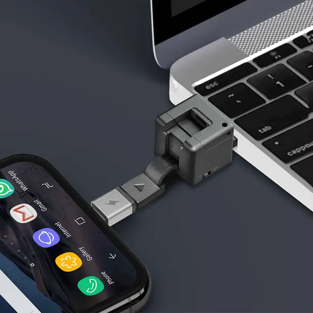 Everyday Carry WonderCube with USB Type-C Connector
