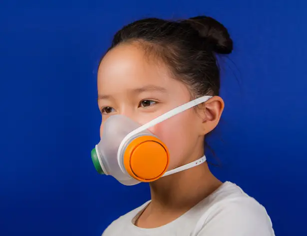 Woobi Play Anti-Pollution Mask for Children by Kilo Design