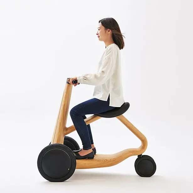 Mikiya Kobayashi Has Designed ILY-Ai Wooden eScooter