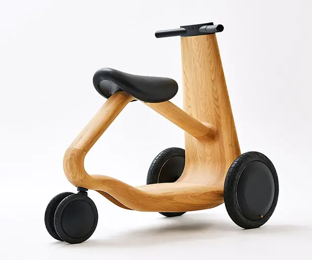 Mikiya Kobayashi Has Designed ILY-Ai Wooden eScooter