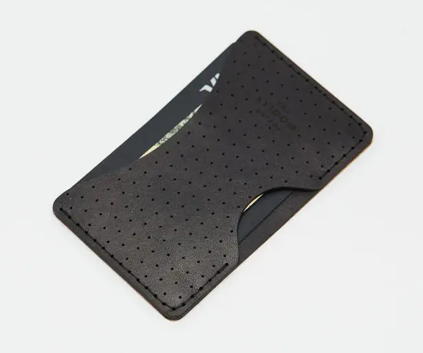 Wolly Made Ultra-Thin Leather Phone Wallet 