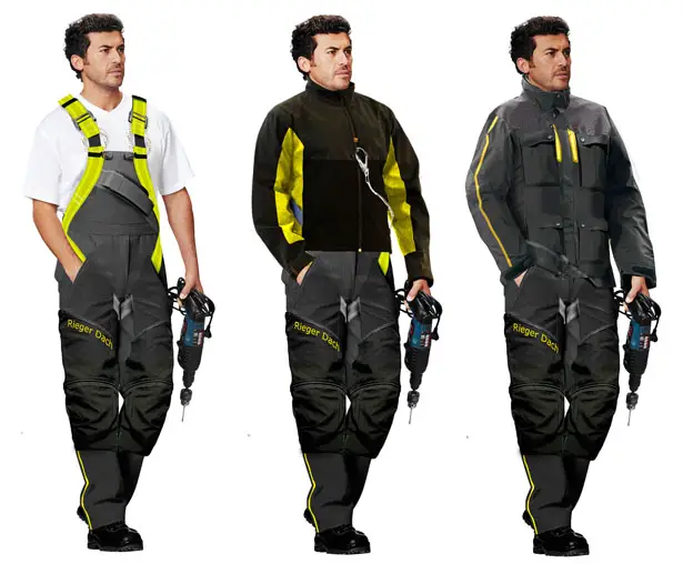 Workwear for Roofing Works by Motion Code Blue