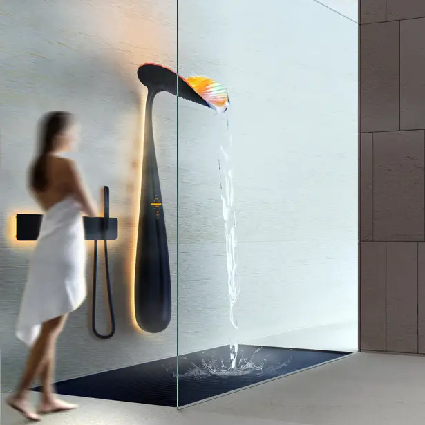 Ora Shower panel by Vladimir Polikarpov - A' Design Award and Competition 2018