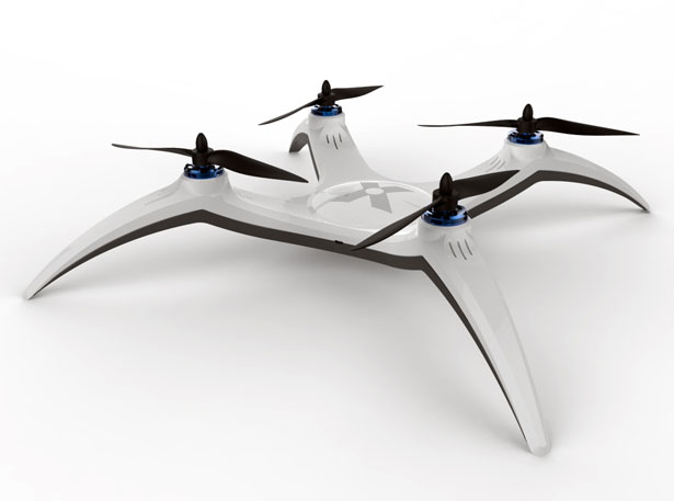 X-Drone Quadcopter Concept Development by Avi Cohen