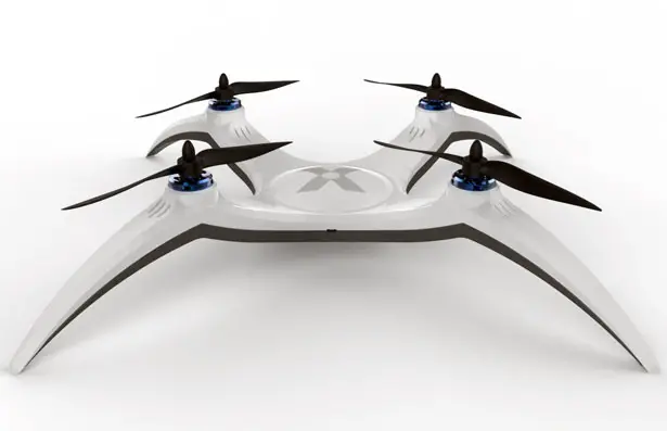 X-Drone Quadcopter Concept Development by Avi Cohen