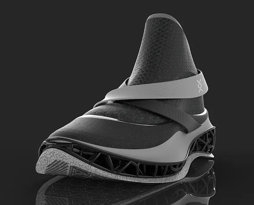 X-1 Basketball Shoe Design by Wei Chi Chen