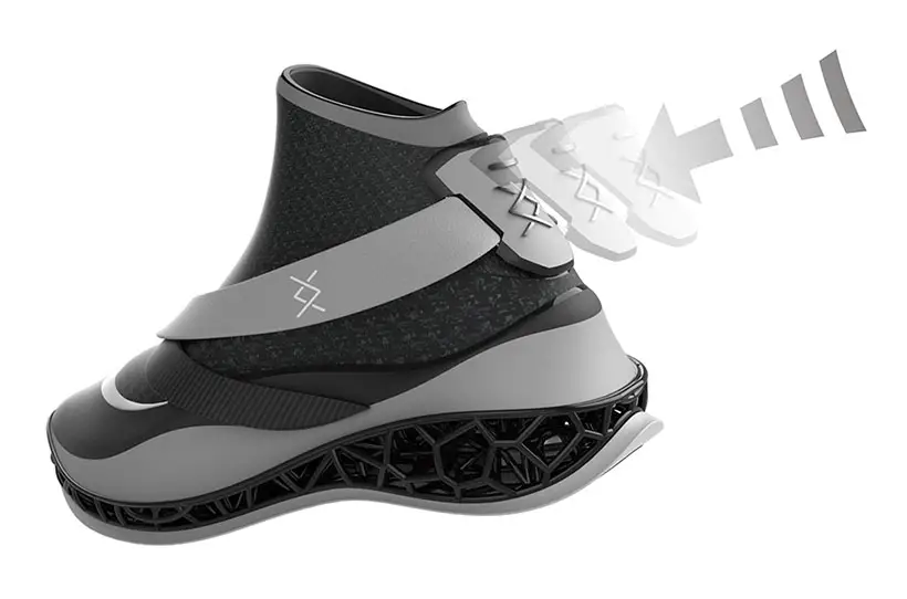 X-1 Basketball Shoe Design by Wei Chi Chen