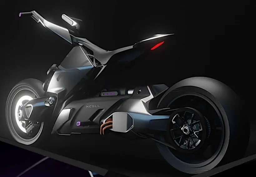 X-Idea XCell Electric Motorcycle by Lu Xiang