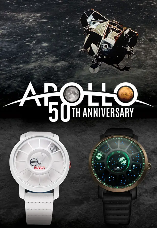Xeric Trappist-1 NASA Edition Watch Series Celebrate Apollo 11 50th Anniversary