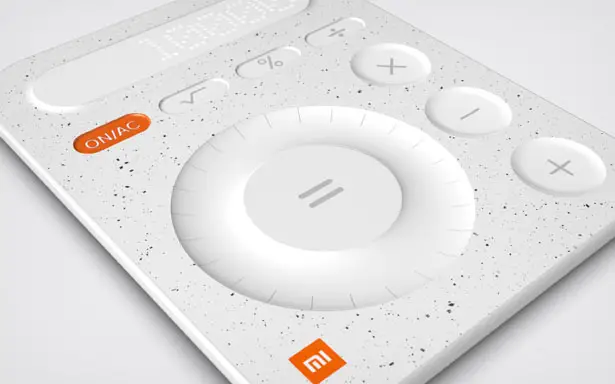 Xiaomi MI08 Calculator Design by Marco Schembri