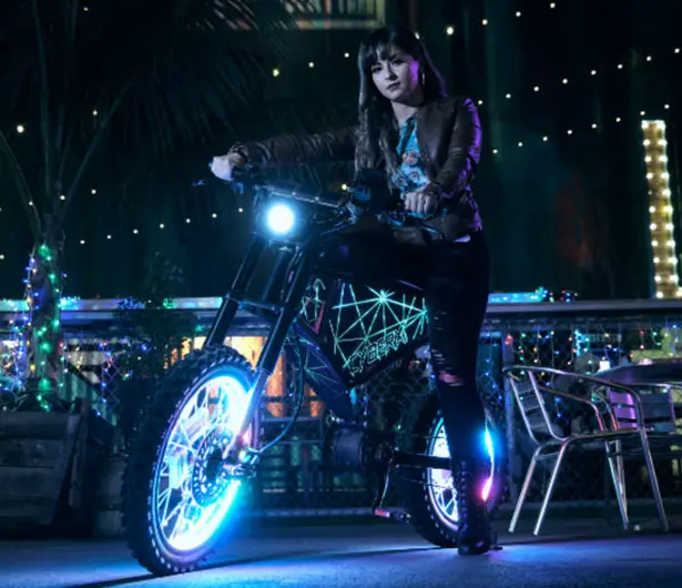 XION CyberX Custom eBike with 100-mile Range and Top Speed at 50-mph