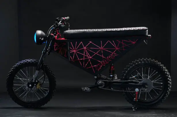 XION CyberX Custom eBike with 100-mile Range and Top Speed at 50-mph