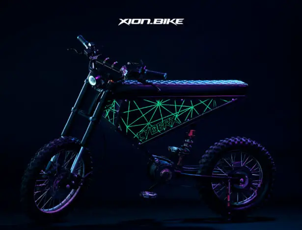 XION CyberX Custom eBike with 100-mile Range and Top Speed at 50-mph