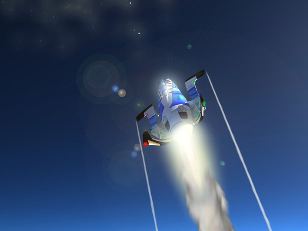 XLDron M Gravity Space Tourism by Oscar Vinals