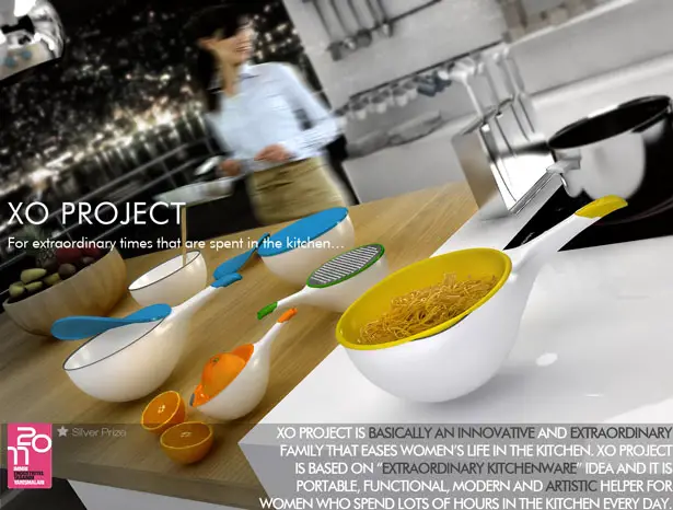 XO Project Extraordinary Kitchenware by Fatih Aslantas