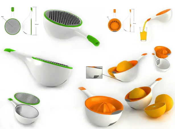 XO Project Extraordinary Kitchenware by Fatih Aslantas