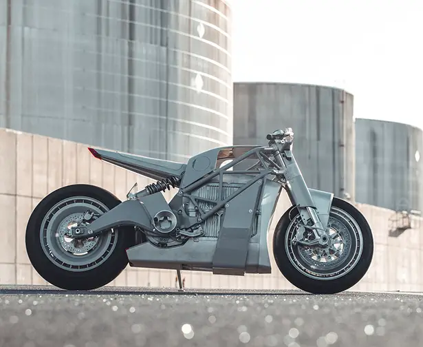 XP ZERO Motorcycle by Hugo Eccles of Untitled Motorcycles in Partnership with Zero Motorcycles USA