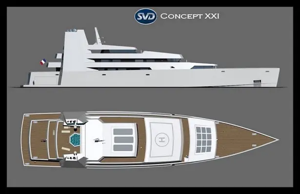 XXI Yacht Concept by SVDesign