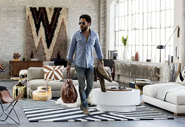 Ya Ya Round Storage Coffee Table by Lenny Kravitz for CB2