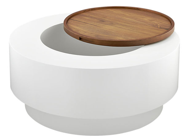 Ya Ya Round Storage Coffee Table by Lenny Kravitz for CB2