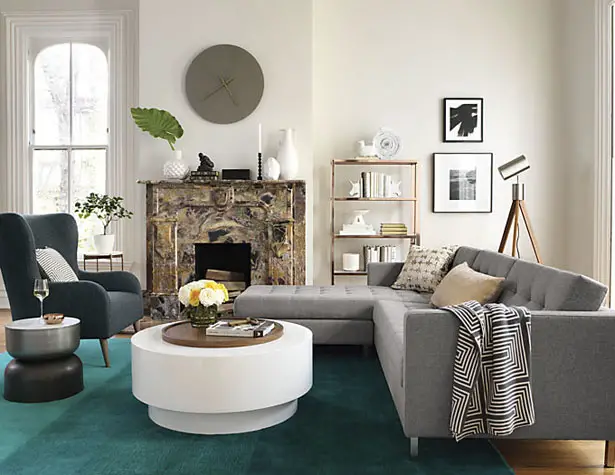 Ya Ya Round Storage Coffee Table by Lenny Kravitz for CB2