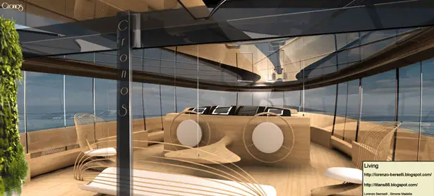 Cronos Yacht Design Concept by Simone Madella and Lorenzo Berselli