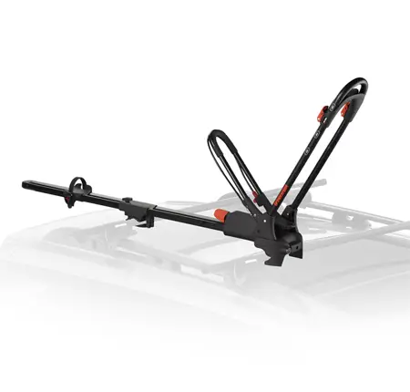 yakima frontloader convenient and functional cartop bike rack