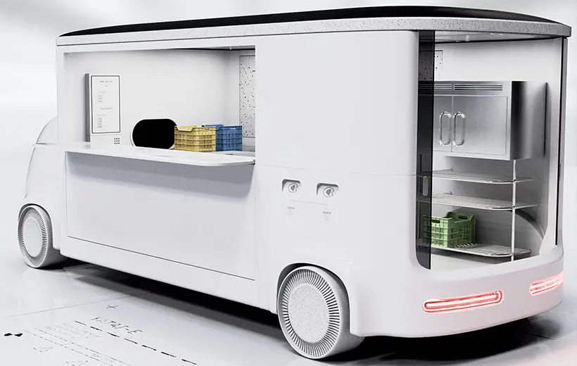 YATAI-E Future Food Truck Concept by Cheng-Yo Lee