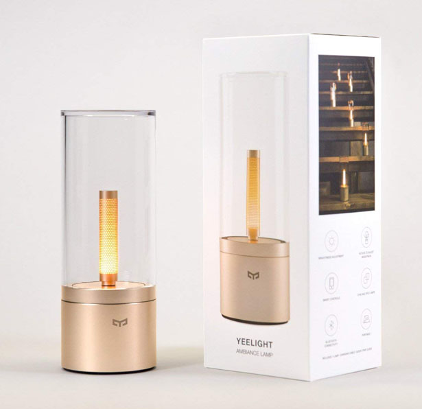 YEELIGHT Candela - Rechargeable LED Candle Light for Cozy and Calm Atmosphere