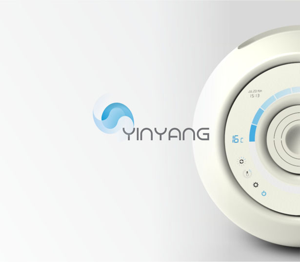 Yin Yang Air Conditioner by Omar Capalbo and Shirin Hamzelou