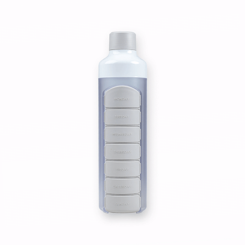 YOS Bottle with Pill Holder