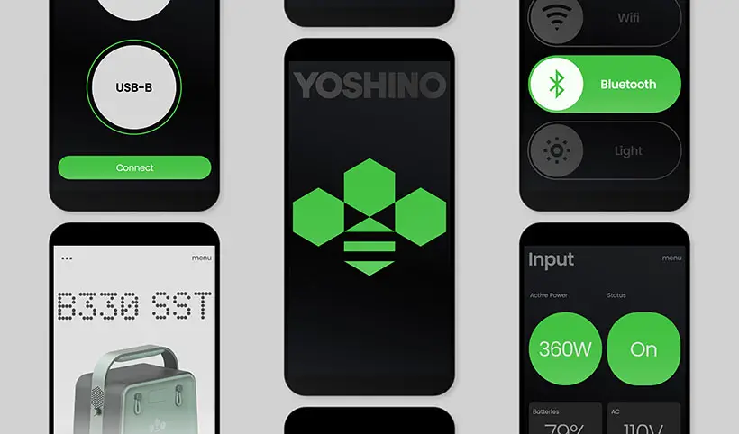 Yoshino Portable Power Station by FuseProject