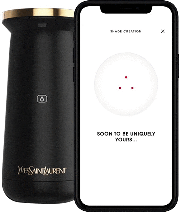 Yves Sait Laurent Rouge Sur Mesure Lipstick Device Allows User to Design Their Own Shades