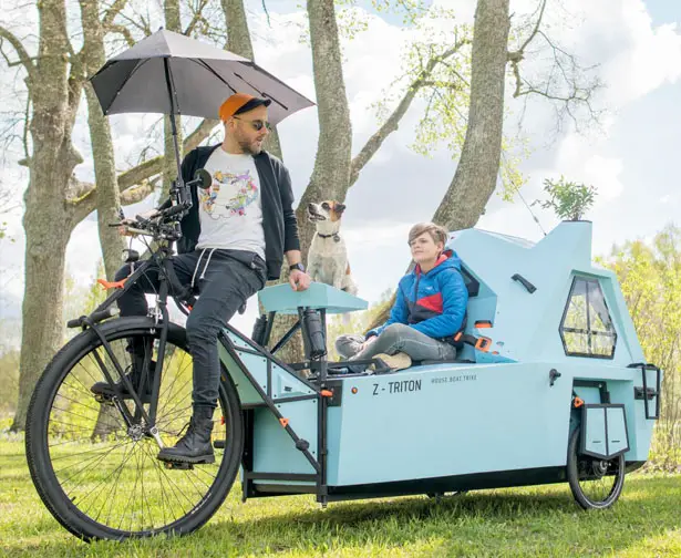 Zeltini Z-TRITON - House, Boat, and Trike in One